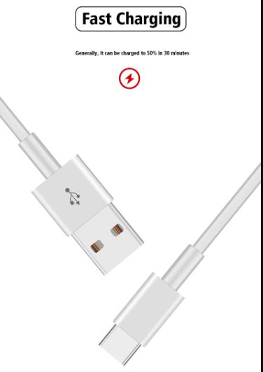 Cabo USB - tipo C - 1m . carregamento rápido