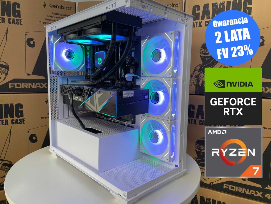 Komputer Gamingowy Ryzen 7 9800X3D 64GB DDR5 2TB SSD RTX 5080 16GB W11