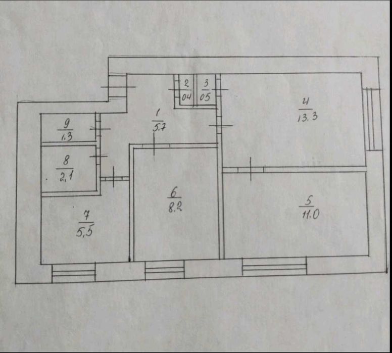Продам 3-ех комн квартиру