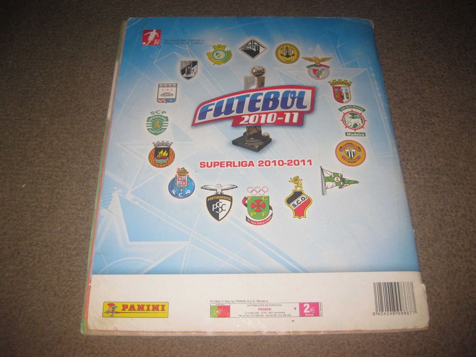 Caderneta de Futebol da Super Liga 2010/2011