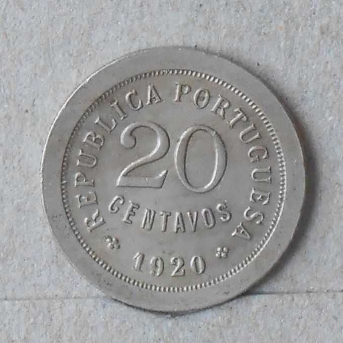 Portugal 20 centavos 1920 - olx X10732