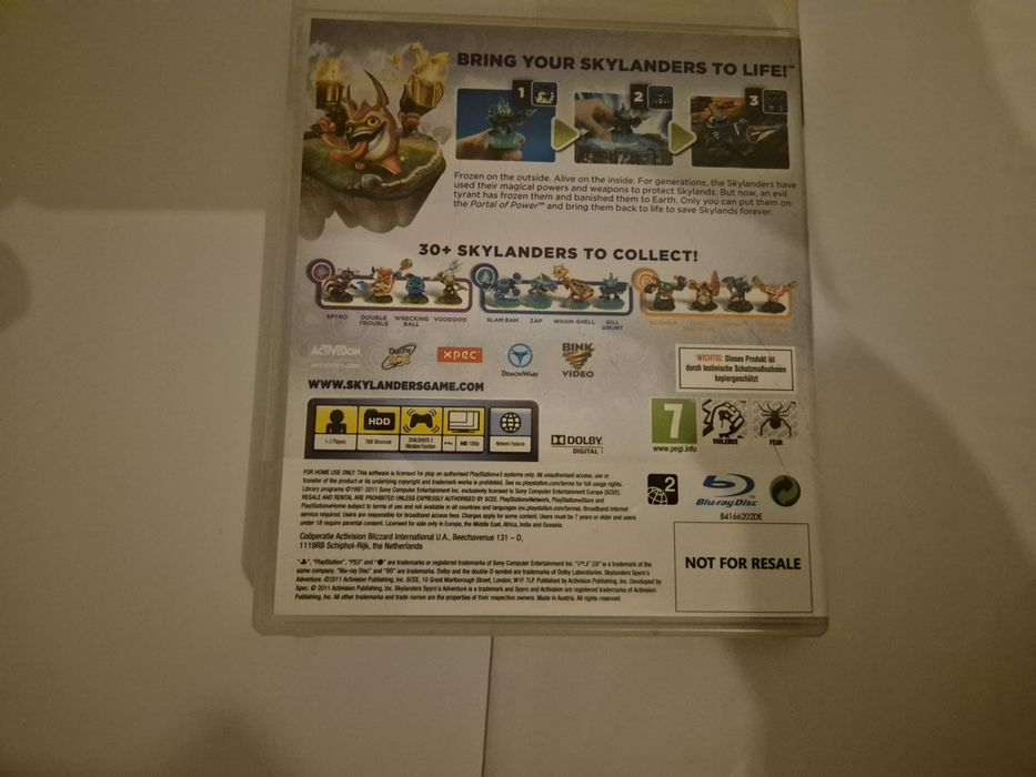 Sprzedam gre skylanders na ps3