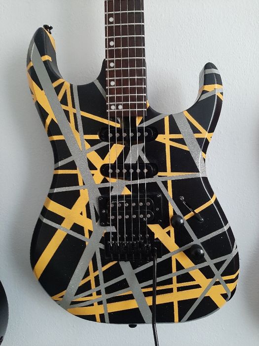 Gitara elektryczna superstrat HSS EvH