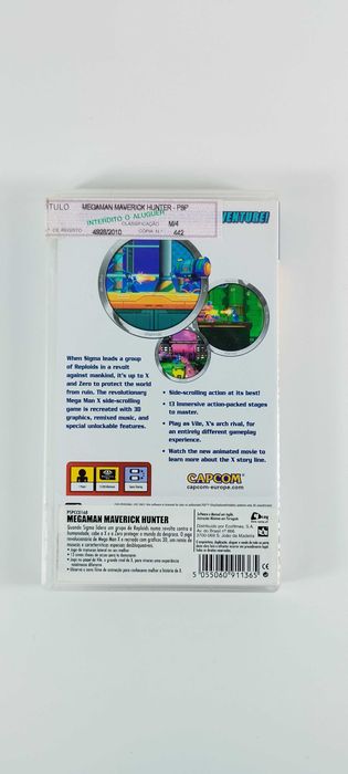 Megaman Maverick Hunter X Playstation Portable PSP