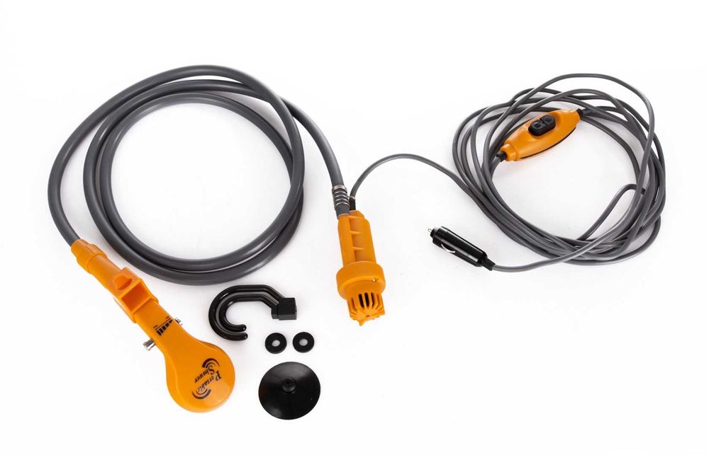 Chuveiro portátil 12V outdoor,camping, caravanismo, surf