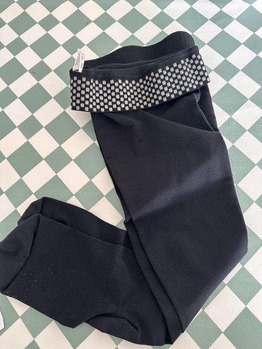 Meia liga de compressao