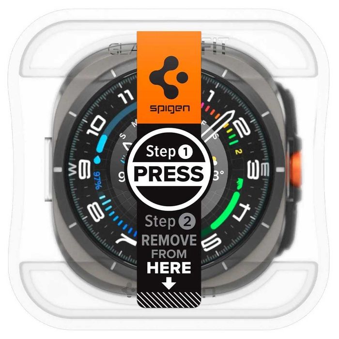 Защитное стекло Spigen Glas.TR EZ Fit 2-pack   Galaxy Watch Ultra 47mm