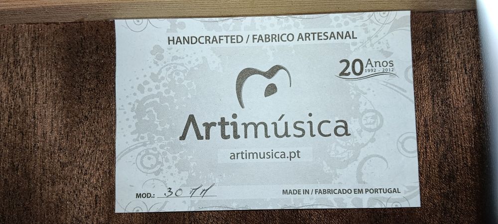 violão ARTIMUSICA cordas nylon