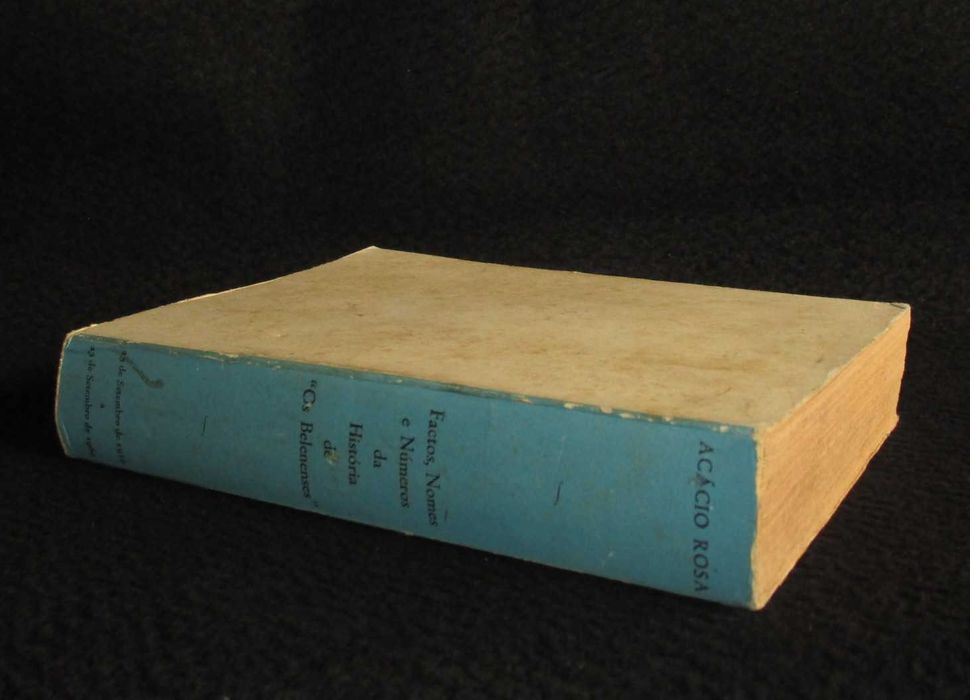 Livro Factos Nomes e Números da História de Os Belenenses MUITO RARO