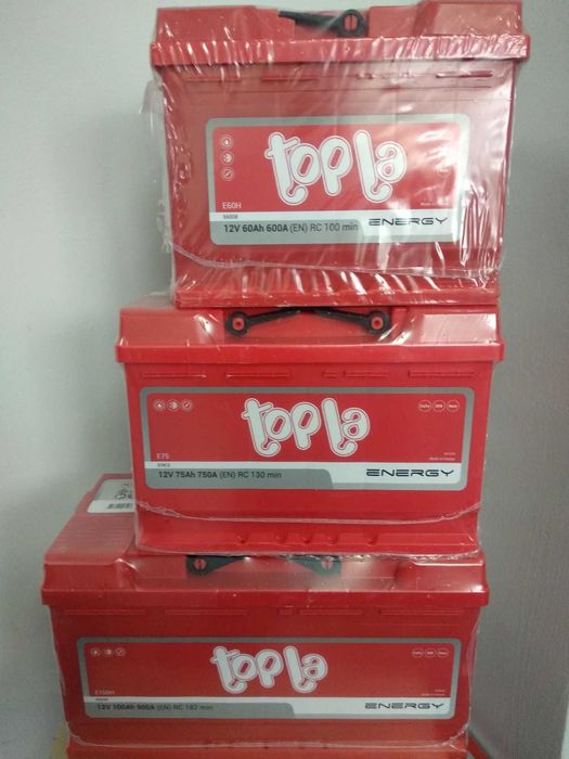 Akumulatory TOPLA Nowe Gwarancja Super Ceny - Elbląg -