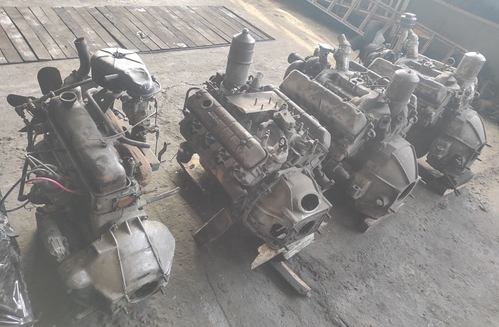 Мотор двигун Газель Газ 52 53 3307 66 Зіл 130 131 КамАЗ ЯМЗ б/в