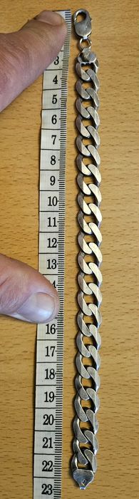 Srebrna bransoletka 925. 32 gramy