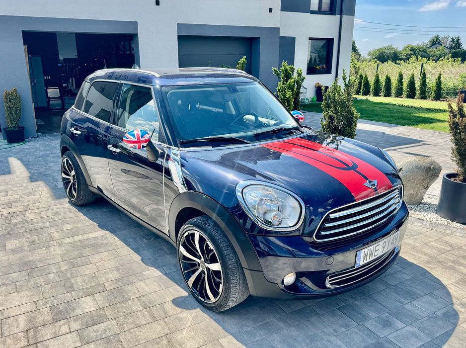 MINI Countryman Bezwypadkowy, Serwisowany, garażowany, 2xkoła, benzyna, piękne