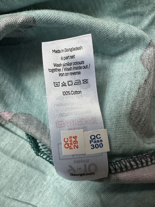 Нова трикотажна піжама для дівчинки  george , next 164 158 128 122 116