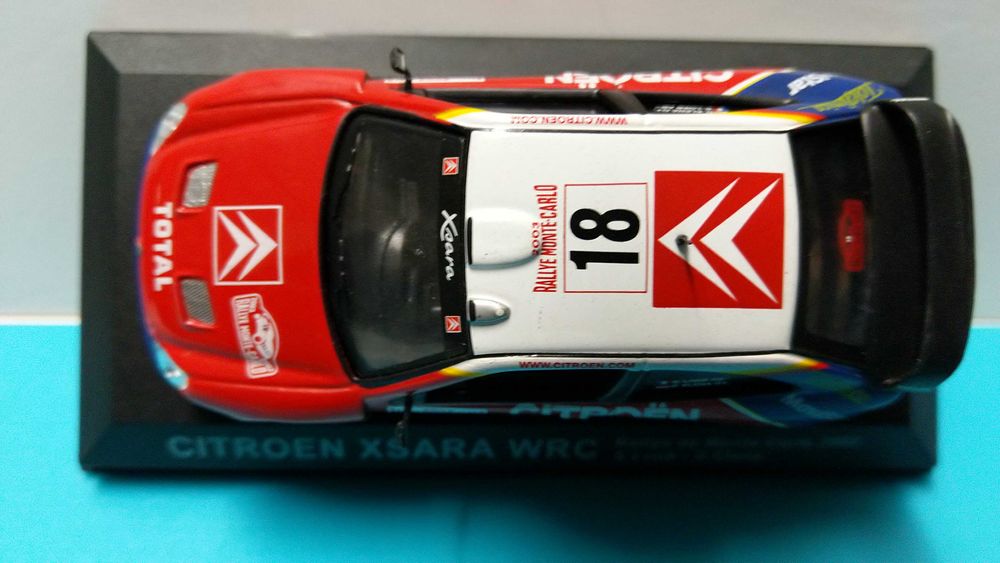 Citroen Xsara WRC #18 : Winner Rally Monte Carlo 2003 - Altaya 1/43