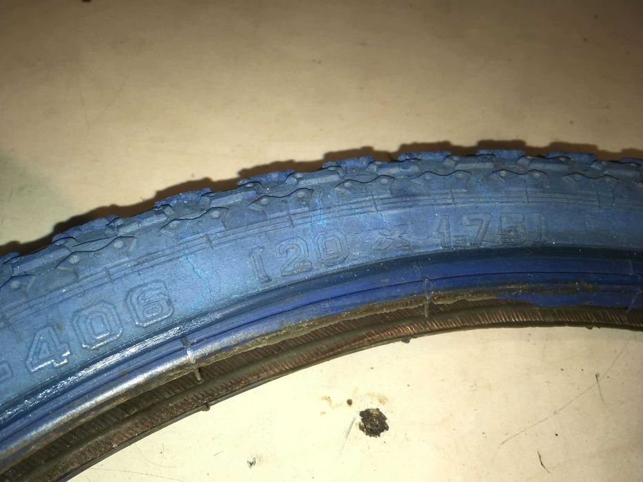 opony Stomil Motylek 20'x 1.75 Niebieskie  Romet