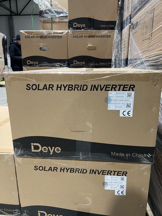 Инвекторы Інвектори, батареї Deye