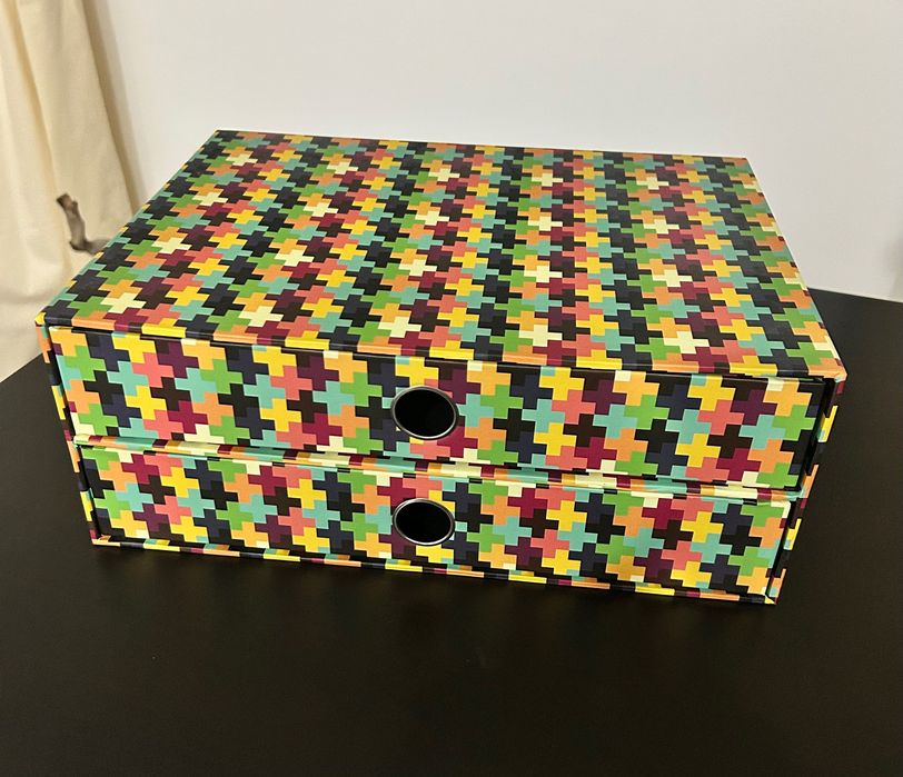 Material de escritório colorido