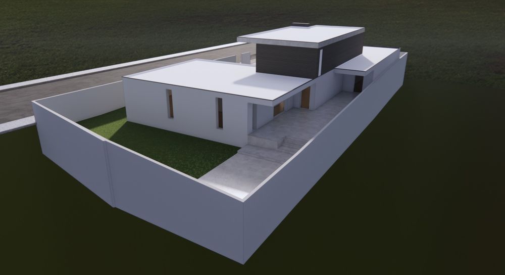 Vendo Terreno Urbano c/Projeto para Moradia M5 (909m2)