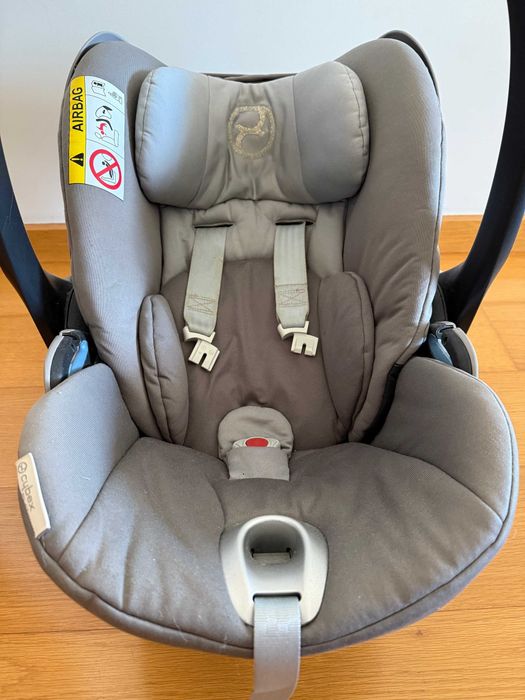 Vendo Cadeira auto / ovo Cybex Platinum com Isofix
