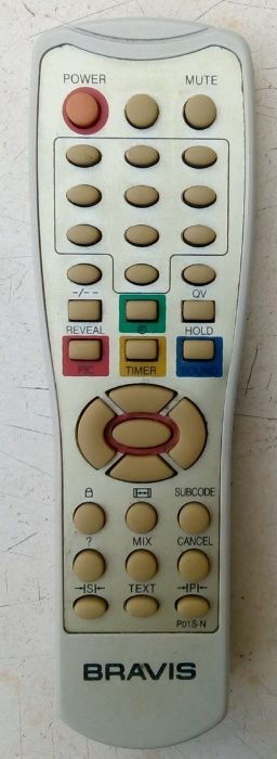 Кольоровий телевізор BRAVIS 21F20X (на запчастини чи під відновлення)