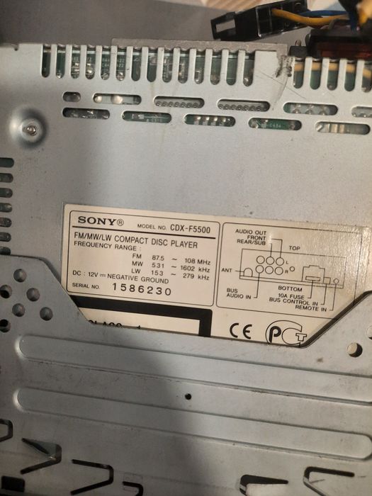Rádio Sony Xplod (Para Despachar)