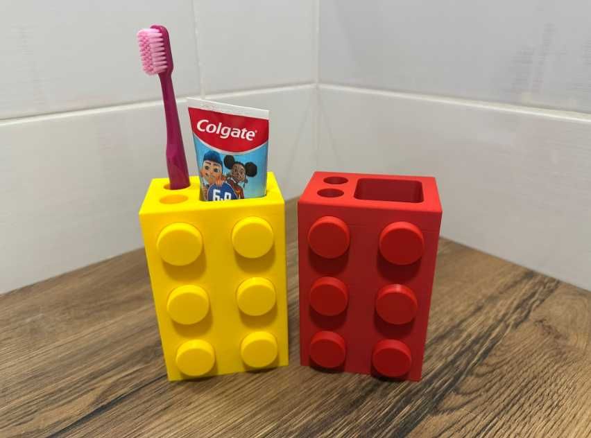 Stojak na szczoteczki do zębów LEGO