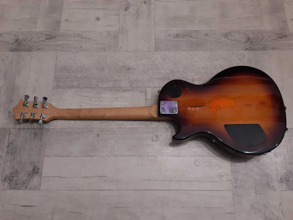 Gitara Les Paul z mostkiem Bigsby-sunburst-LP - wysyłka Gratis-zamiana