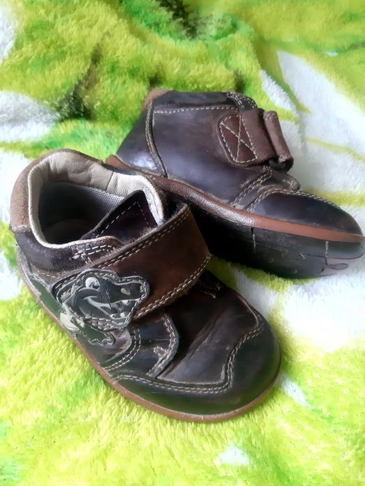 Черевики кросівки ботинки Clarks Кларкс  шкіряні розмір 21 - 22