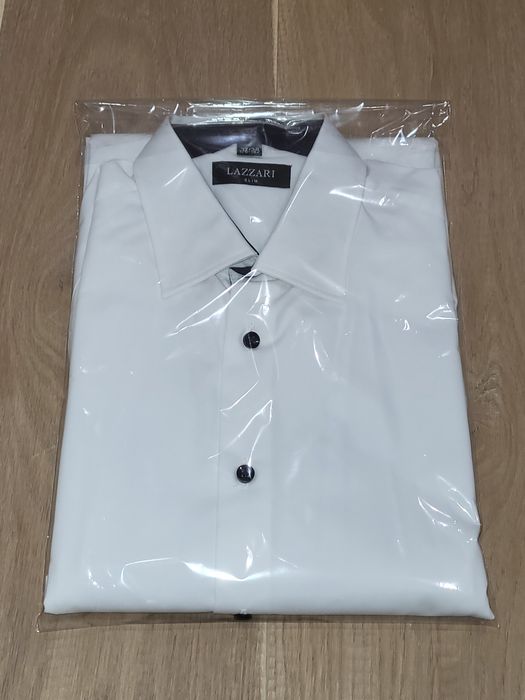 Biała męska koszula