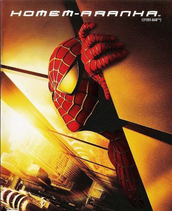 Pack dvds Super-heróis Marvel e DC Batman e Spiderman/Homem aranha