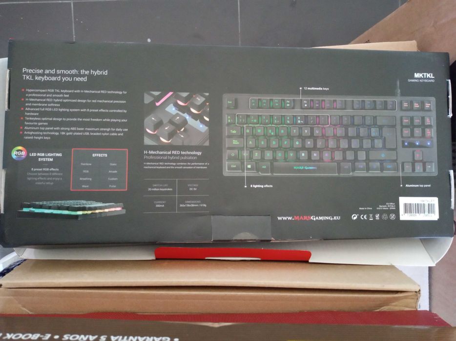 Teclado computador pc Mars Gaming