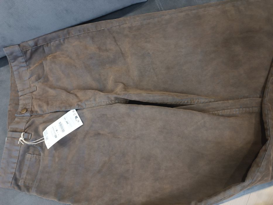 Вельветовые джинсы ZARA