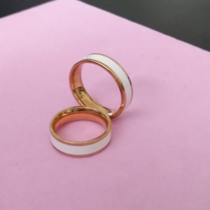 Obrączki komplet biżuterii sztucznej stał nierdzewna chirurgiczna