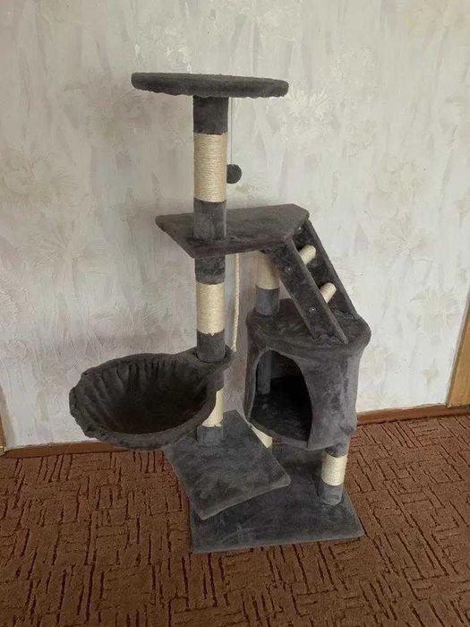 Drapak dla Kota 5 Poziomów Stabilny Wysoki Ekskluzywny NOWY