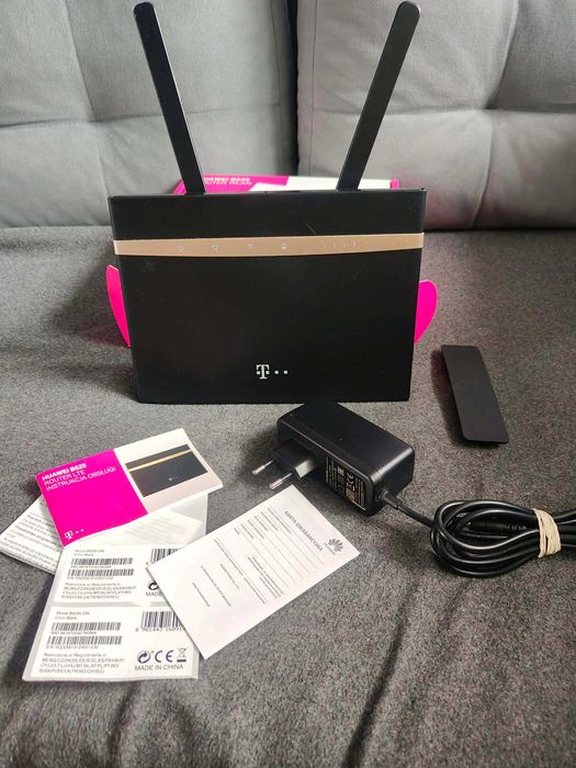 Ruter HUAWEI b525 - 23a LTE Wi-Fi na karte SIM (bez simlocka) + anteny GRATIS