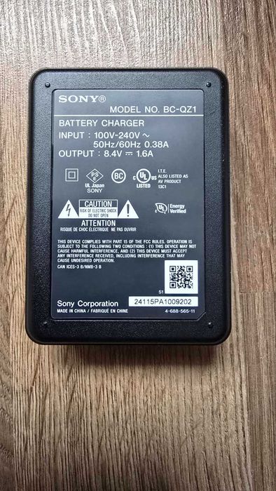 Зарядний пристрій Sony BC-QZ1 оригінал (open box)