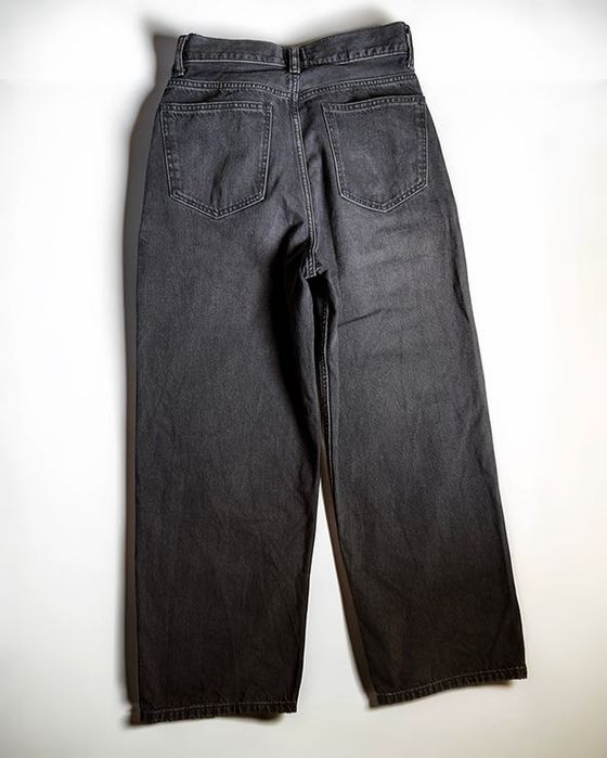 Calças de ganga H&M Baggy Fit Pretos – Corte Largo