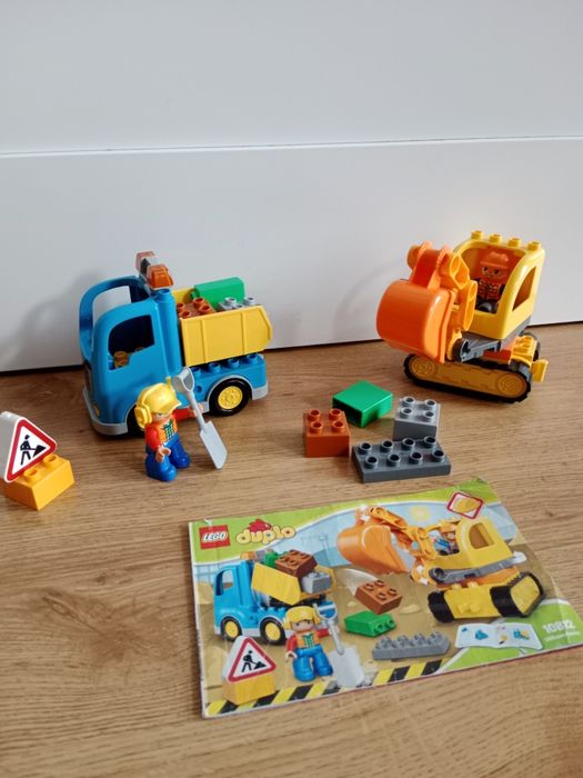 LEGO Duplo 10812 -wywrotka i koparka