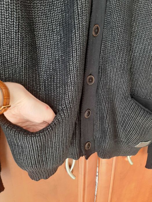 Sweter kardigan zapinany męski