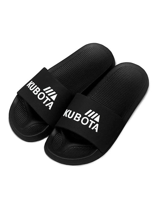 Kubota Modne Klasyczne Popularne Czarne Klapki Unisex Basic rozm 41