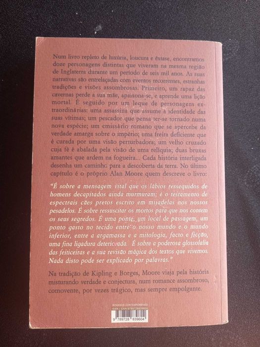 "A Voz do Fogo" - Alan Moore (com prefácio de Neil Gaiman)