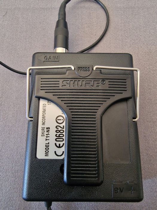 Sistema micro sem fios shure com lapela jst64169673073411121