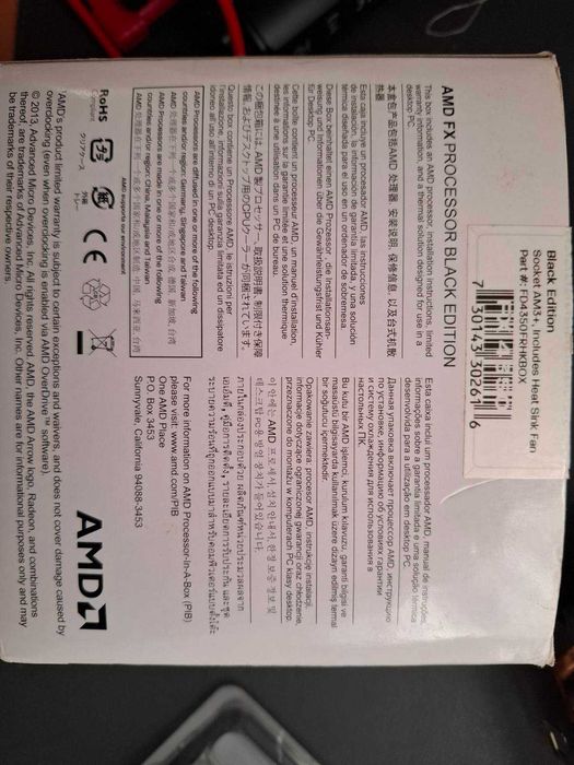 AMD FX 4350 Black Edition + Cooler Master