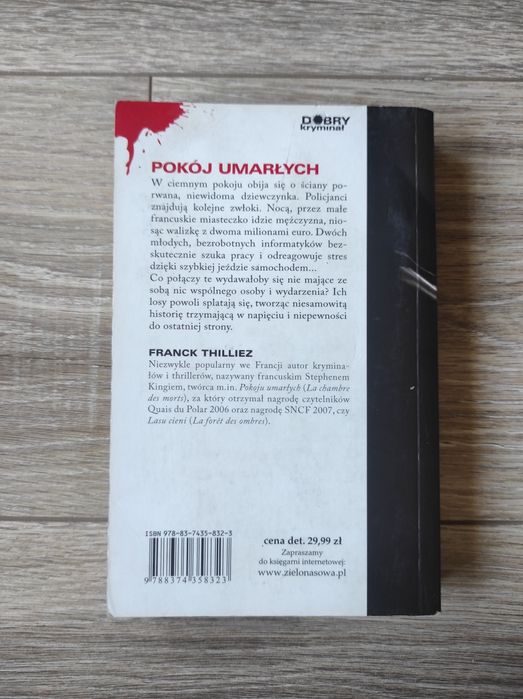 Książka Pokój Umarłych Kryminał