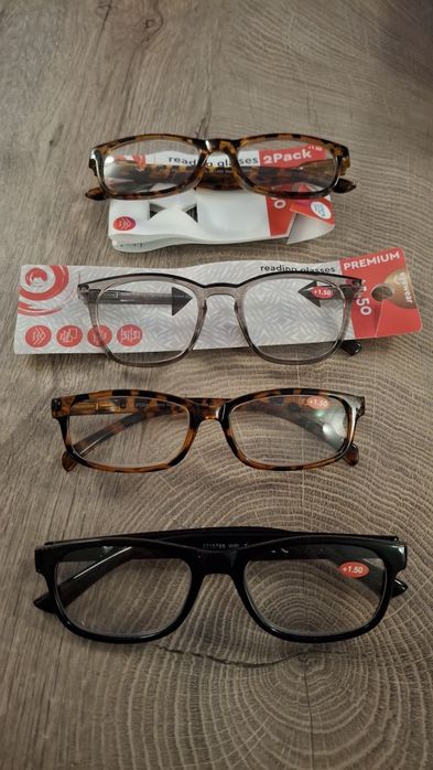 4x Okulary +1.50