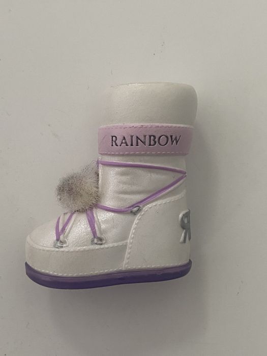 Rainbow High аксесуари, акси взуття без пари для ляльки Рейнбоу Хай Вайолет