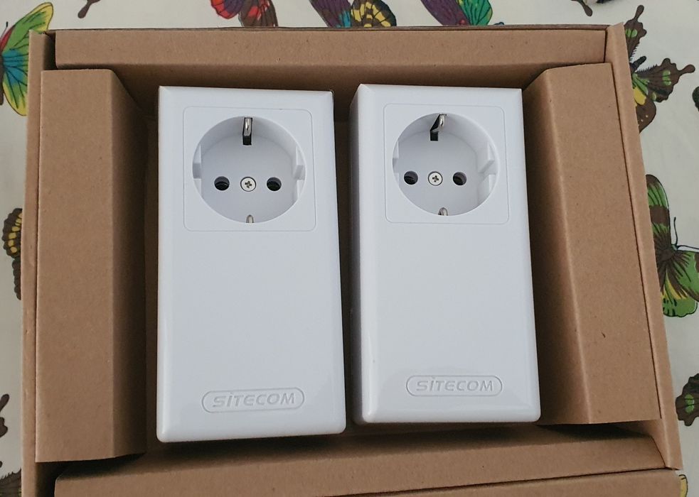 Powerline nova, na caixa