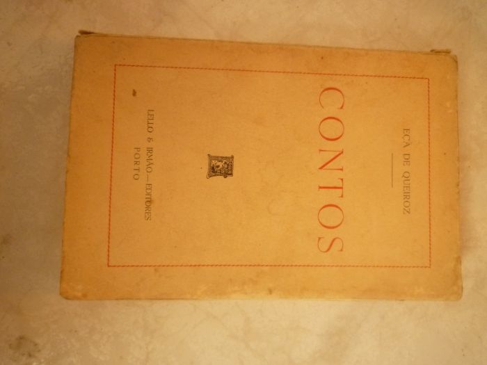 Contos", Eça de Queiroz, Edição Unica , Lello& Irmão Editores, de 1951