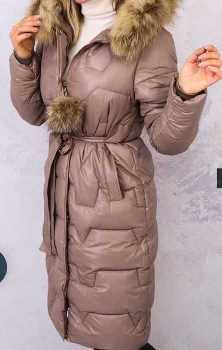 Kurtka pikowana  kaptur